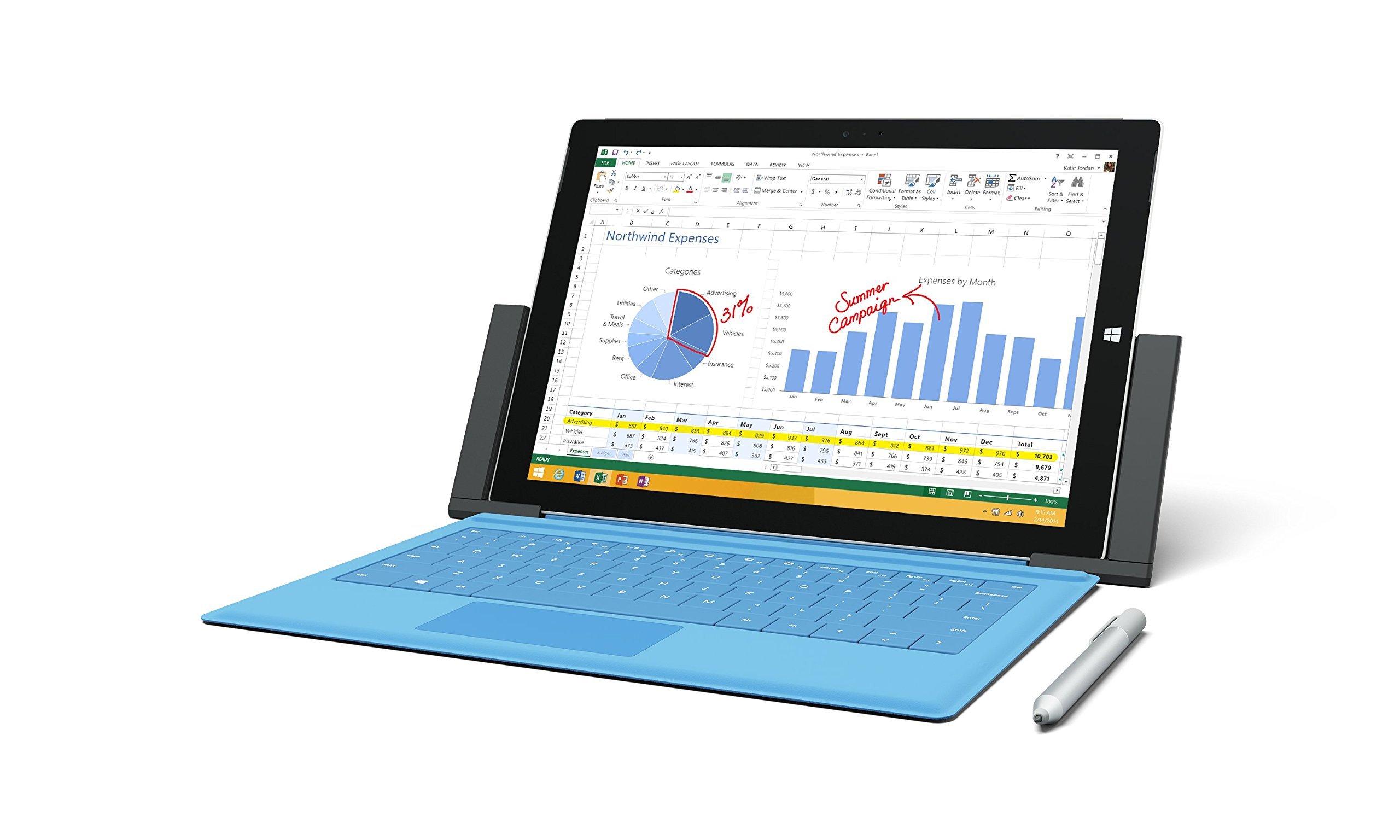 Microsoft Docking Station for Surface (For Surface Pro 3) : Amazon